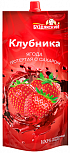 Клубника протертая с сахаром 280 г Дой-пак
